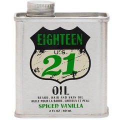 18.21 Man Made Beard, Hair & Skin Oil ( Spiced Vanilla ) - Víceúčelový olej pro vousy 60ml