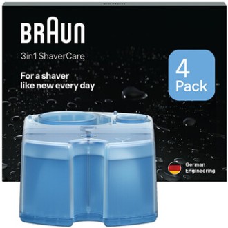 Braun ShaverCare 3in1 ( 4 ks ) - Náhradní kazety pro čisticí stanice