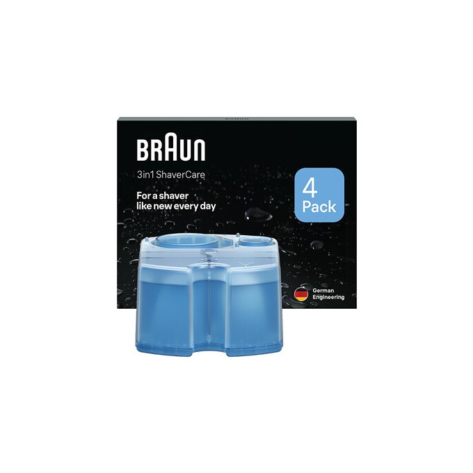 Braun ShaverCare 3in1 ( 4 ks ) - Náhradní kazety pro čisticí stanice