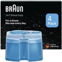 Braun ShaverCare 3in1 ( 4 ks ) - Náhradní kazety pro čisticí stanice