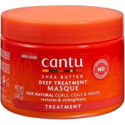 Cantu Shea Butter Deep Tretment Masque - Posilující maska pro velmi suché a poškozené vlasy 340ml