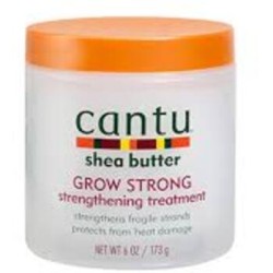Cantu Shea Butter Grow Strong Strengthening Treatment - Vlasová kúra pro tepelnou úpravu vlasů 173ml
