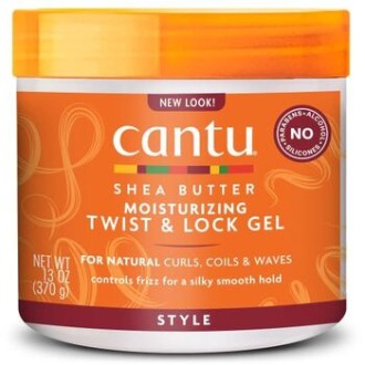 Cantu Shea Butter Moisturizing Twist & Lock Gel - Hydratační gel pro definici vln 370ml
