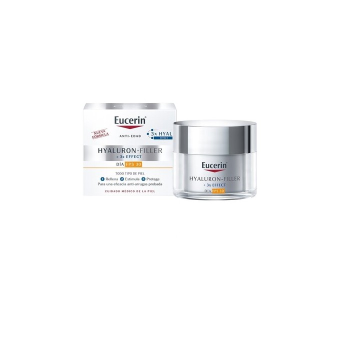 Eucerin Hyaluron-Filler 3x EFFECT Cream Refillable SPF 30 - Plnitelný denní krém proti stárnutí pleti 50ml