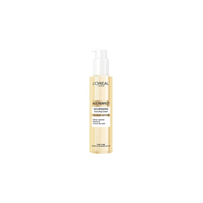 L´Oréal Nourishing Cleansing Cream - Čisticí krém s kolagenem 150ml