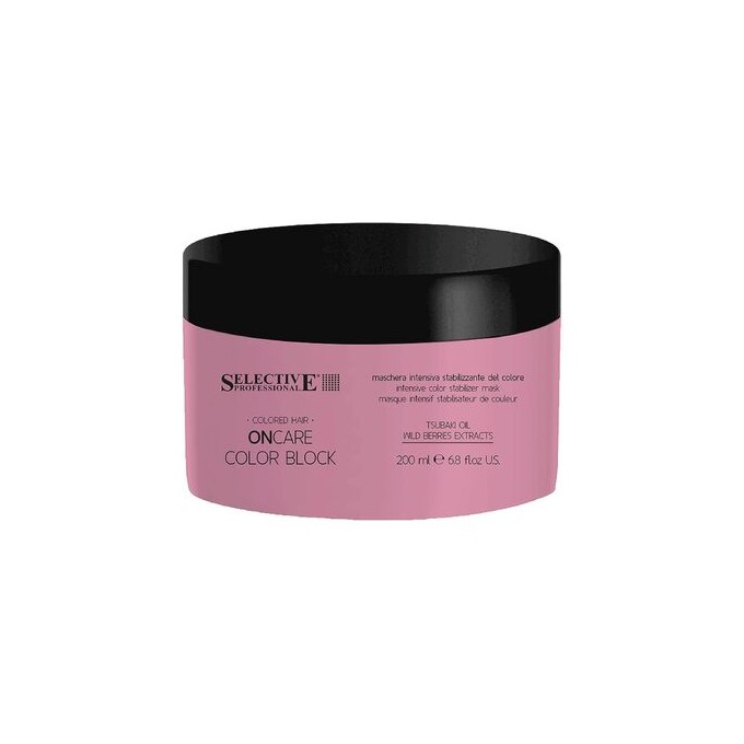 Selective Professional OnCare Color Block Intensive Color Stabilizer Mask - Ochranná maska pro barvené vlasy 200ml
