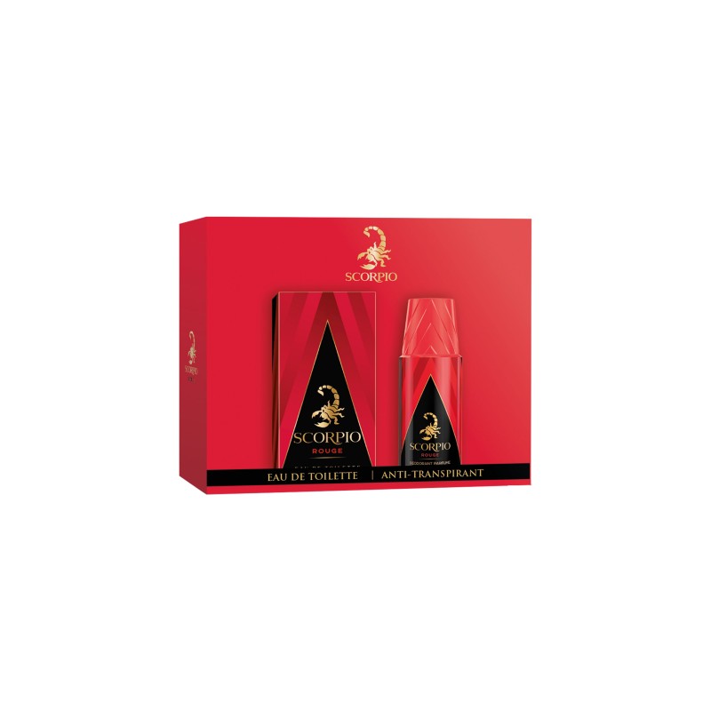 Scorpio Rouge Dárková sada EDT 75 ml a deospray 150 ml 75ml