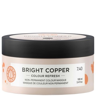 Maria Nila Bright Copper Colour Refresh Mask - Gentle nourishing mask without permanent color
