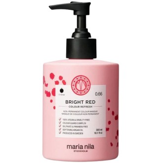 Maria Nila Bright Red Color Refresh Mask - Gentle nourishing mask without permanent color pigments