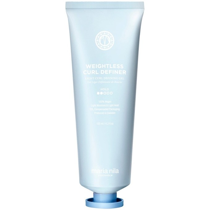 Maria Nila Weightless Curl Gel - Lengvas formavimo gelis garbanotiems ir banguotiems plaukams, 125
