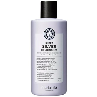 Maria Nila Sheer Silver Conditioner - Moisturizing conditioner neutralizing yellow tones of hair