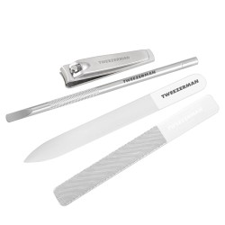 Tweezerman Glass Manicure Set - manikiūro rinkinys su stiklinėmis dildėmis