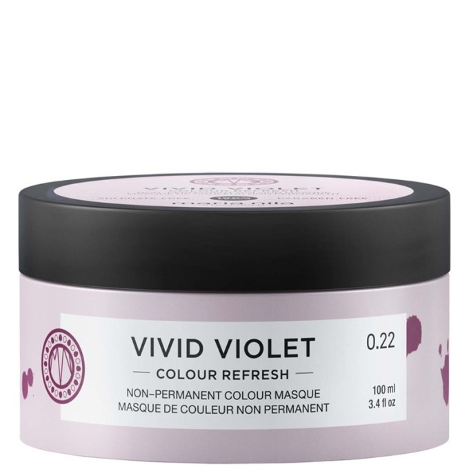 Maria Nila Vivid Violet Colour Refresh Mask - Gentle nourishing mask without permanent color