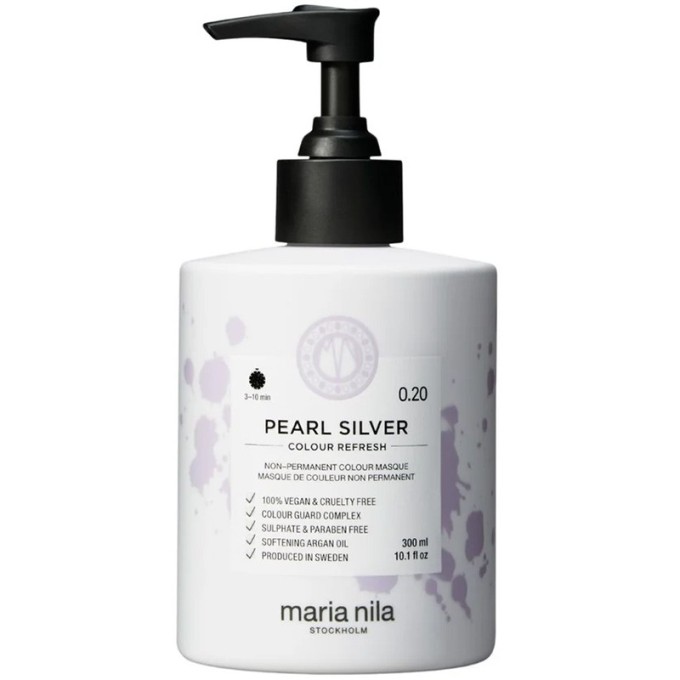 Maria Nila Fine nourishing mask without permanent color pigments Pearl Silver ( Colour Refresh
