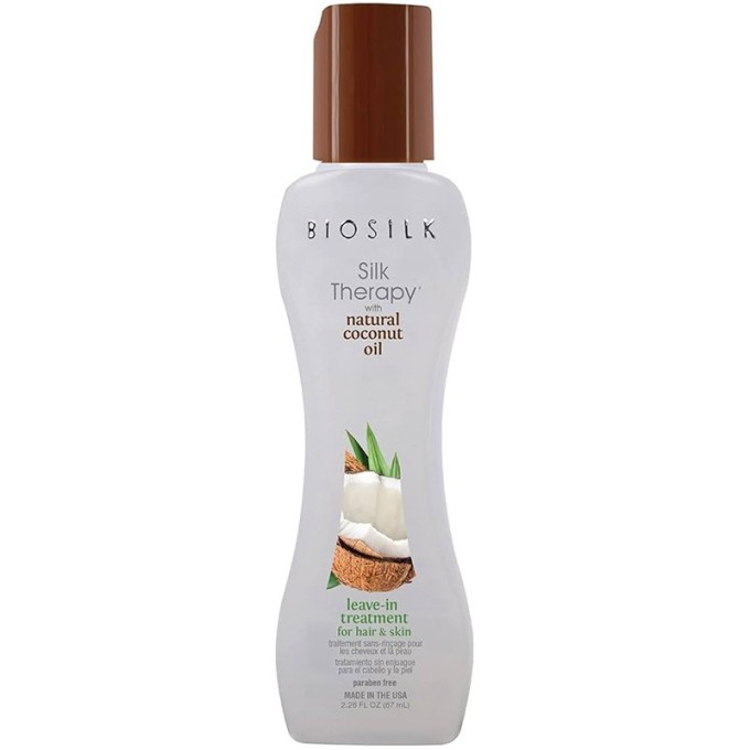 Farouk Systems Silk Therapy Organic Coconut Oil LeaveIn Treatment - Ri