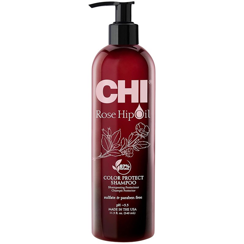 Farouk Systems CHI Rose Hip Oil Color Nurture Protecting Shampoo (Colored Hair) - Protective
