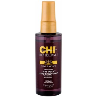 Farouk Systems CHI Deep Brilliance Shine Serum Leave-In Treatment - Rinse-free serum for hair shine