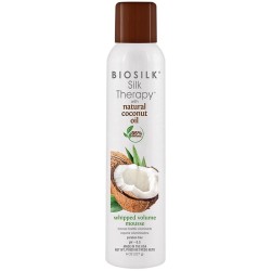 Farouk Systems Biosilk Silk Therapy Organic Coconut Oil Whipped Volume Mousse 227.0g