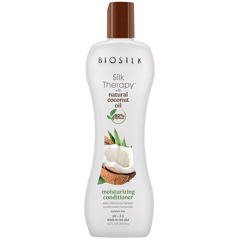 Farouk Systems Biosilk Silk Therapy Coconut Oil Conditioner 355 ml