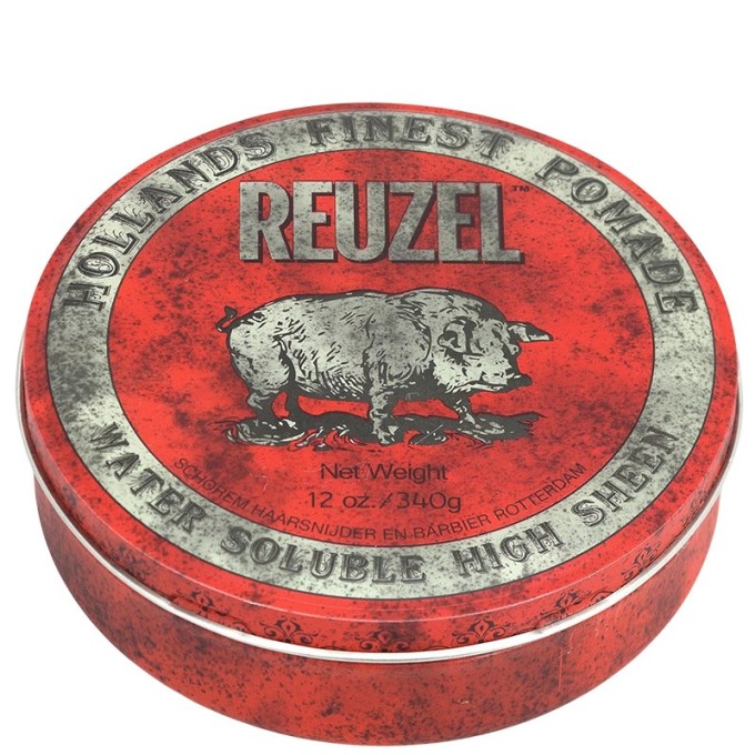 Reuzel Red Pomade Water Soluble High Sheed - Hair pomade 340 g