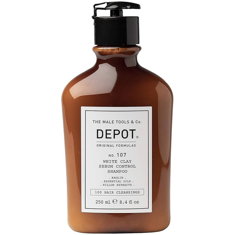 Depot No. 107 White Clay Sebum Control Shampoo 250 ml