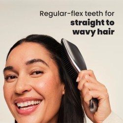 Tangle Teezer Ultimate Detangler Chrome Midnight Silver - plaukų šepetys