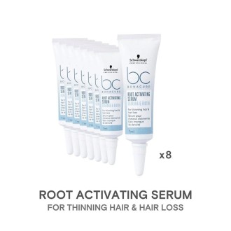 Schwarzkopf Professional BC Bonacure Root Activating Serum ( 8 x 7 ml ) - šaknų aktyvinimo serumas 2
