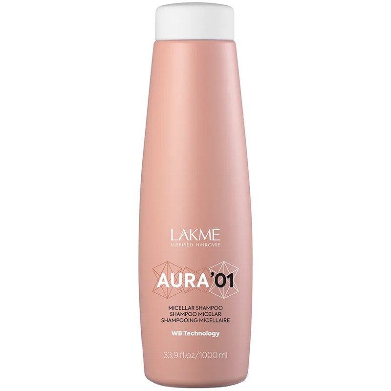 Lakmé Aura '01 Micellar Shampoo - Deep cleansing shampoo for all hair types 1000 ml