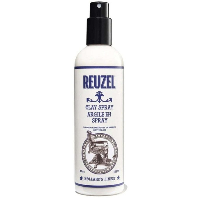 Reuzel Clay Spray - tekstūruojantis plaukų purškiklis matiniam efektui, 355 ml