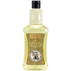 Reuzel 3-in-1 Tea Tree Shampoo-Conditioner-Body Wash - Men`s shampoo 3in1 1000 ml