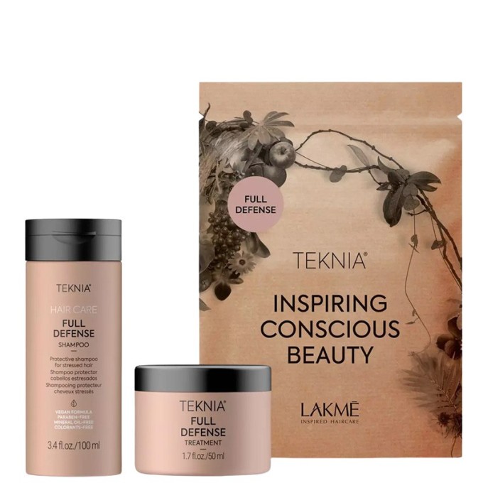 Lakmé Teknia Full Defense Travel Pack - plaukų stiprinimo rinkinys