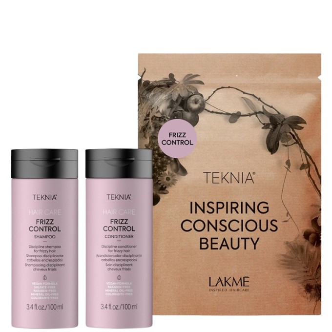 Lakmé Teknia Frizz Control Travel Pack - rinkinys nuo plaukų slinkimo