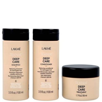Lakmé Teknia Deep Care Travel Pack - rinkinys sausiems ir pažeistiems plaukams 2