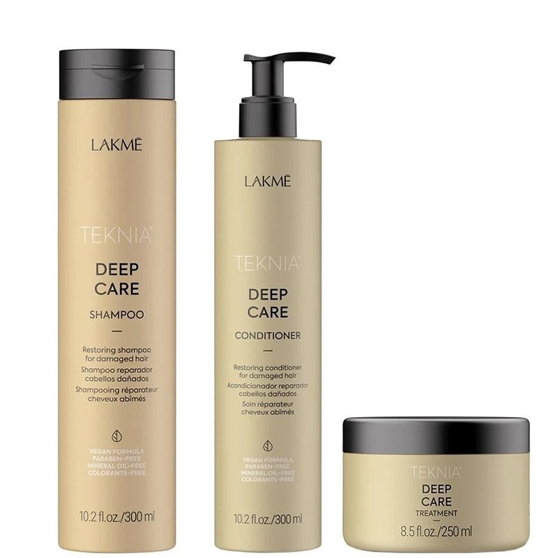 Lakmé Teknia Deep Care Pack - dovanų rinkinys 850 ml