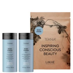 Lakmé Teknia Body Maker Travel Pack - rinkinys plaukų apimčiai ir stiprinimui