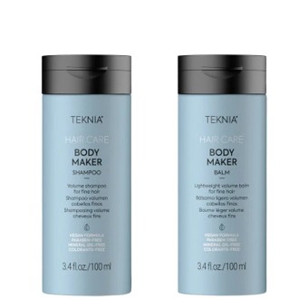 Lakmé Teknia Body Maker Travel Pack - rinkinys plaukų apimčiai ir stiprinimui 2