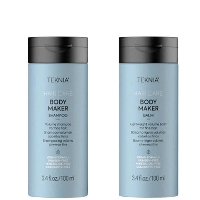 Lakmé Teknia Body Maker Travel Pack - rinkinys plaukų apimčiai ir stiprinimui