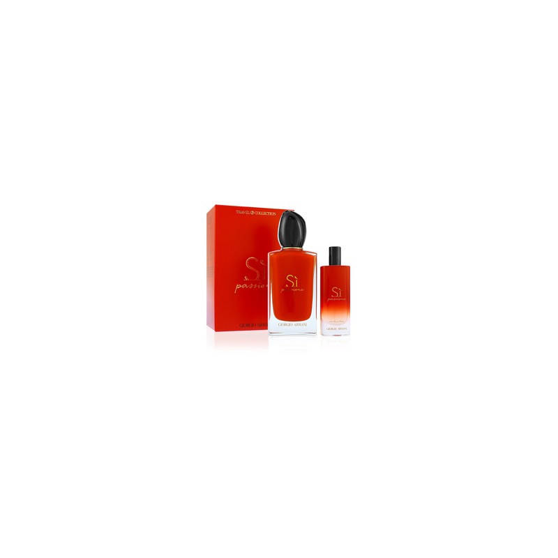 Armani Sí Passione Gift set EDP 100 ml and EDP 15 ml 100ml