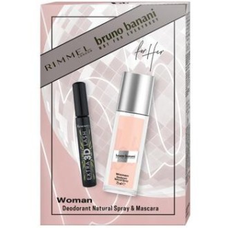 Bruno Banani Woman Dárková sada Deodorant 75 ml a řasenka Rimmel 8 ml 75ml