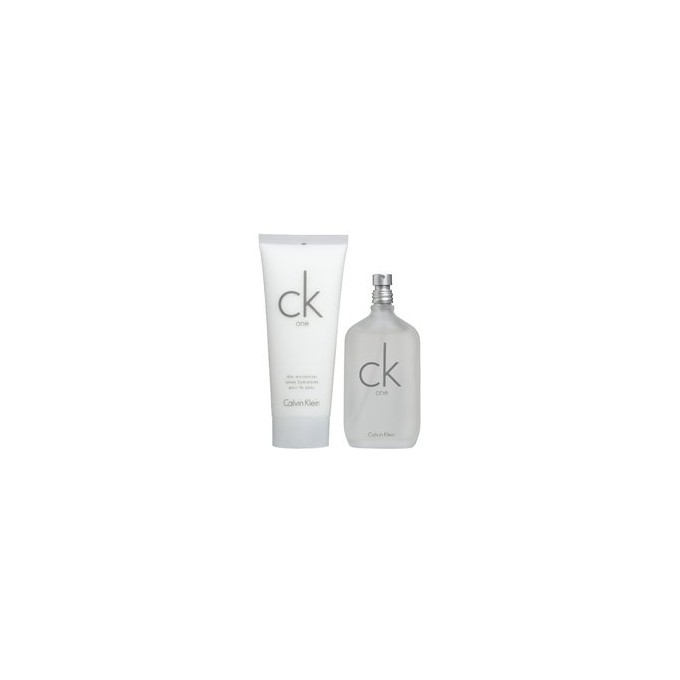 Calvin Klein CK One Gift Set - rinkinys - EDT 50 ml ir dušo želė 100 ml