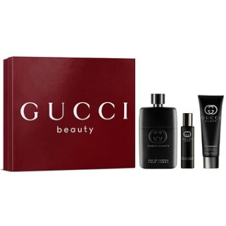 Gucci Guilty Pour Homme Eau de Parfum Gift Set - rinkinys - EDP 90 ml, dušo želė 50 ml ir mini EDP