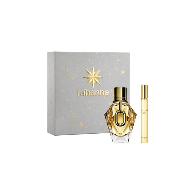Paco Rabanne Million Gold for Her Gift Set - rinkinys - EDP 50 ml ir mini EDP 10 ml