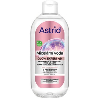 Astrid Glow Expert Micellar Water - Micelární voda pro rozjasnění pleti 400ml