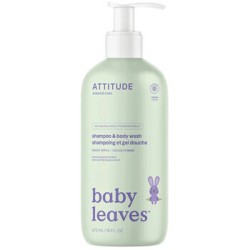 Attitude Baby Leaves Shampoo ( Jablko ) - Dětské tělové mýdlo a šampon 473ml