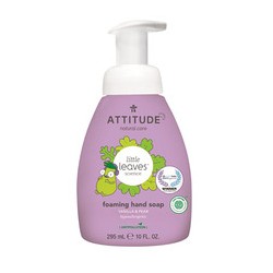 Attitude Dětské pěnivé mýdlo na ruce Little Leaves s vůní vanilky a hrušky 295 ml