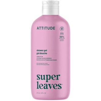 Attitude Super Leaves Shower Gel ( Kokos a lesní plody ) - Sprchový gel 473ml