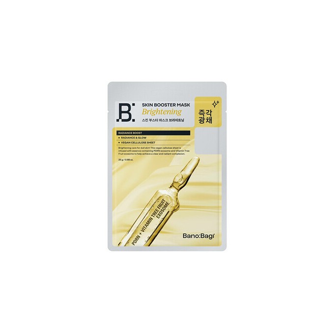 BANOBAGI Brightening Skin Booster Mask - Rozjasňující pleťová maska 25.0g