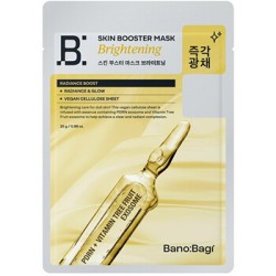 BANOBAGI Brightening Skin Booster Mask - Rozjasňující pleťová maska 25.0g