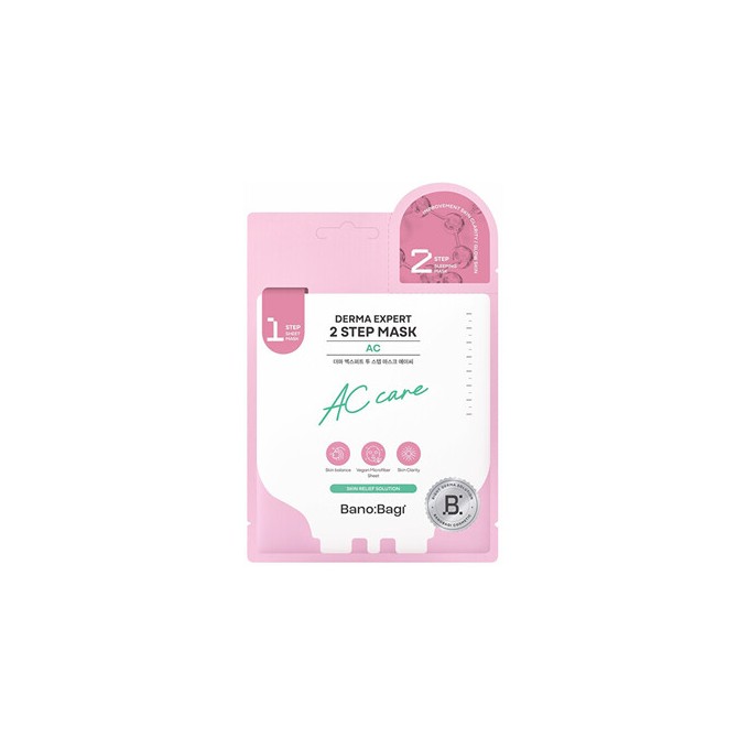 BANOBAGI Derma Expert AC 2 Step Mask - Dvoufázová maska pro problematickou pleť 27.0g