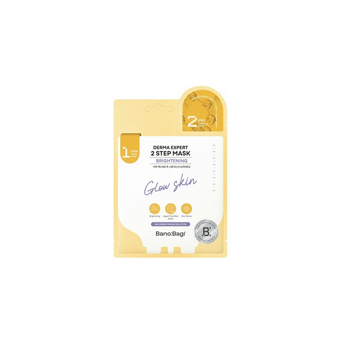 BANOBAGI Derma Expert Brightening 2 Step Mask - Dvoufázová rozjasňující maska 27.0g